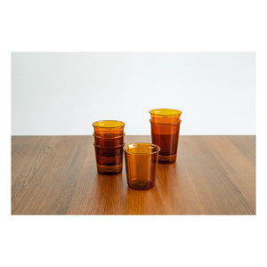 Kinto - Cast Einwandiges Glas - 250 ml | Amber