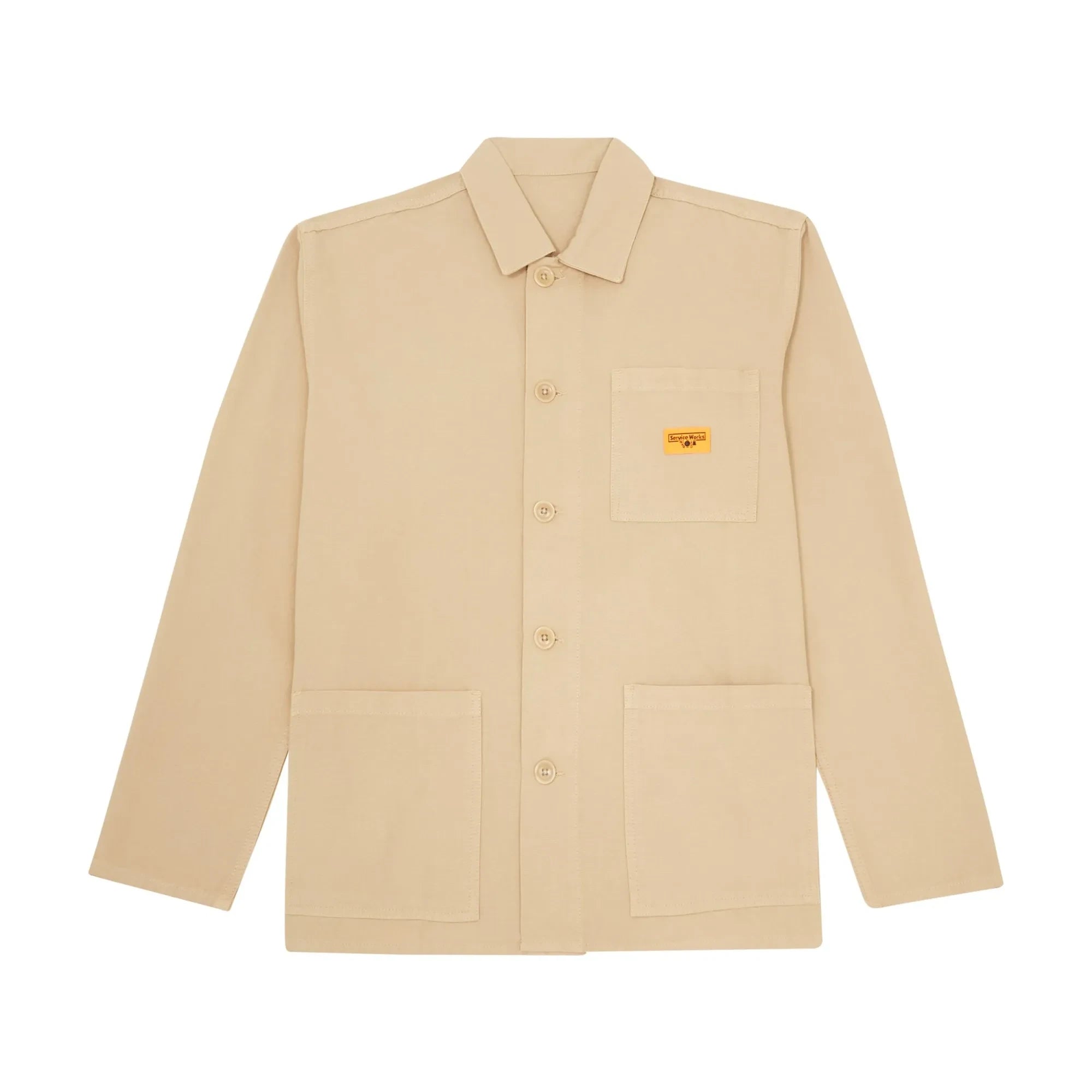 Service Works - Coverall Organik Pamuk Ceket | Bej
