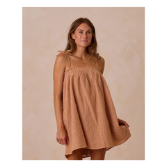 Rylee + Cru - Openwork Sahara Elbise | Terracotta