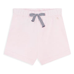 Petit Bateau - Shorts aus Bio-Baumwollfleece | Blassrosa