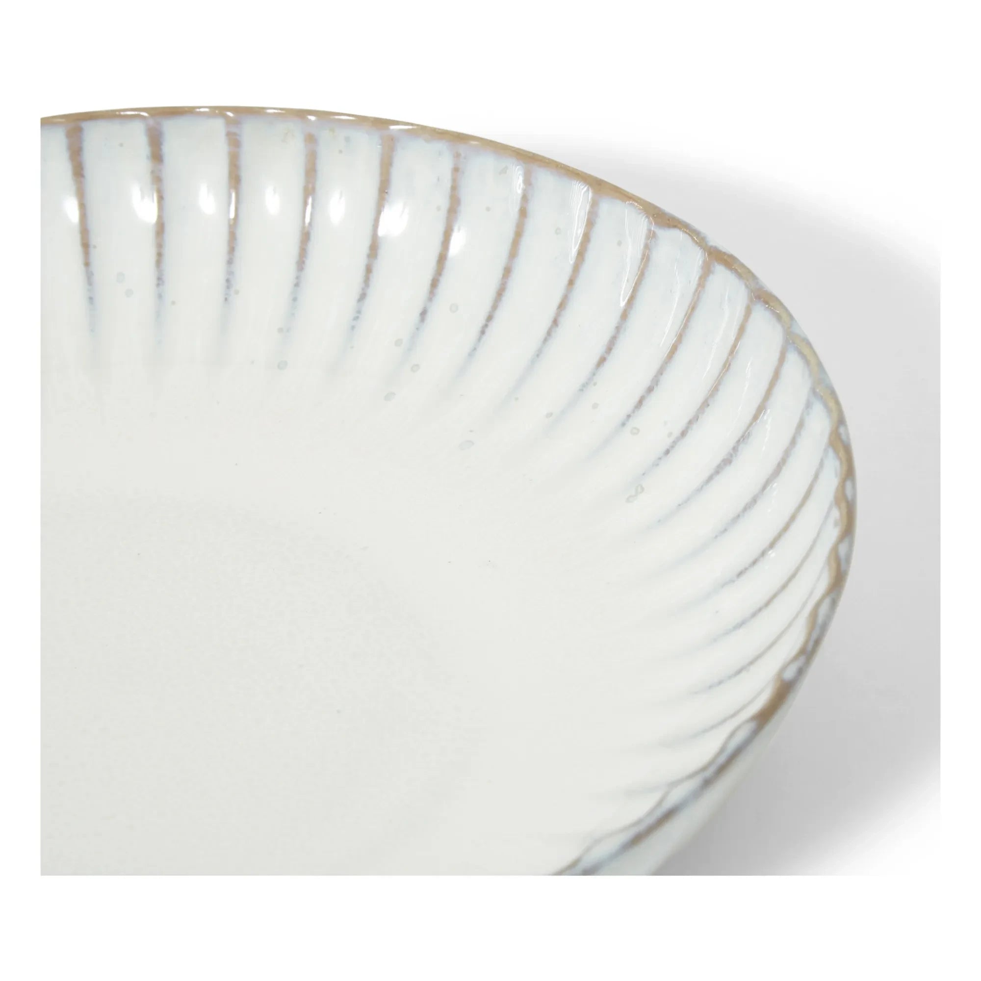 Serax - Sergio Herman Inku Stoneware Salata Kasesi | Beyaz