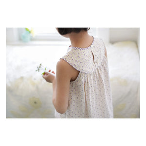Soor Ploom - Delilah Fleurie Organic Cotton Dress | Ecru