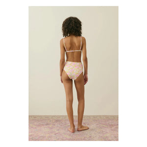 Louise Misha – Vasalia Bikini-Top aus recycelten Fasern – Damenkollektion | Gelb