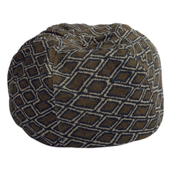 Maison de Vacances - Wabi Sabi Keten Bubble Puf | Bronz