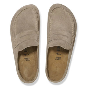 BIRKENSTOCK - Naples Süet Mules | Toprak kahverengi