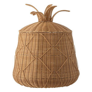 Bloomingville - Pineapple wicker basket | Brown