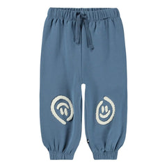 Molo - Simon Smileys organik pamuklu jogger pantolon | Mavi
