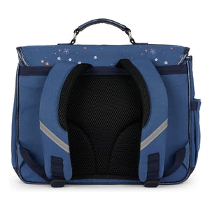 Caramel & Cie - Stella Ruffled Handbag | Navy Blue