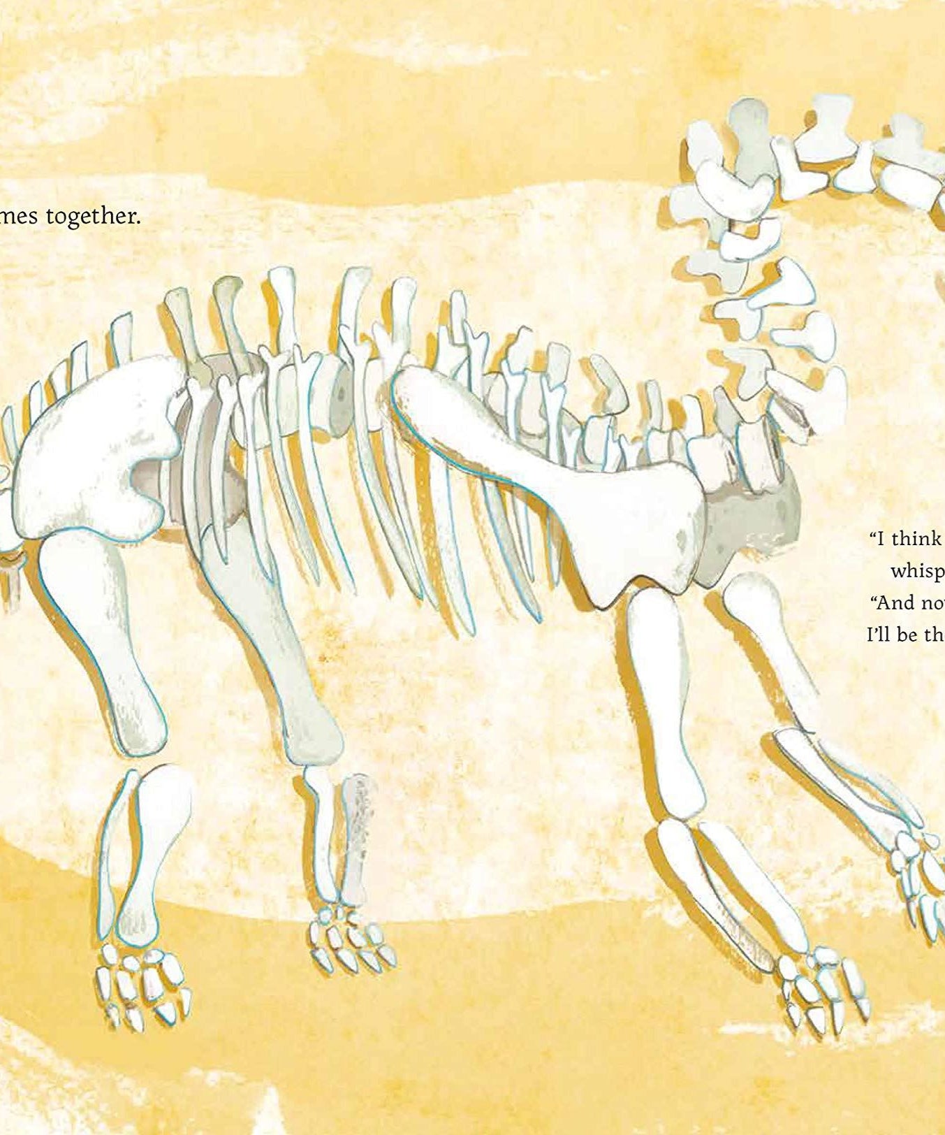 Bloomsbury - The Girl and the Dinosaur Story Book-Dinossi