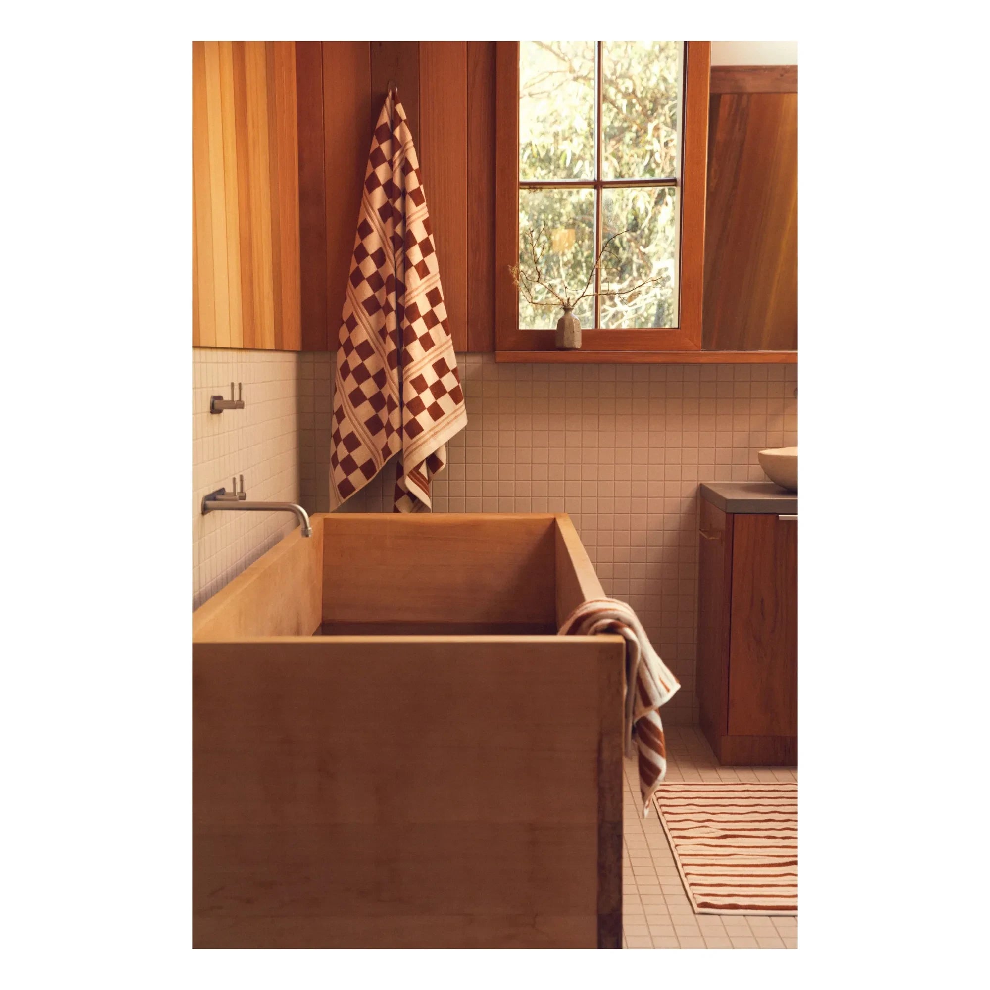 Baina - Busby banyo havlusu | Terracotta