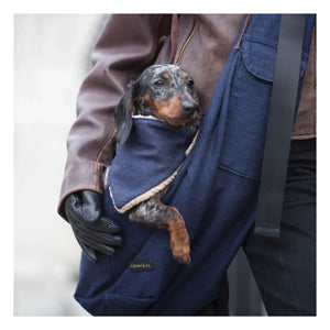 Caramel & Cie - Promenade Shoulder Bag Denim Dog