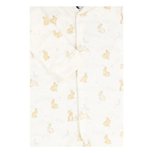 Sleepy Doe - Bunny Foot Pajamas Organic Cotton | Off-White