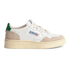 Autry - Medalist Low Top Leder/Wildleder Sneaker | Grün