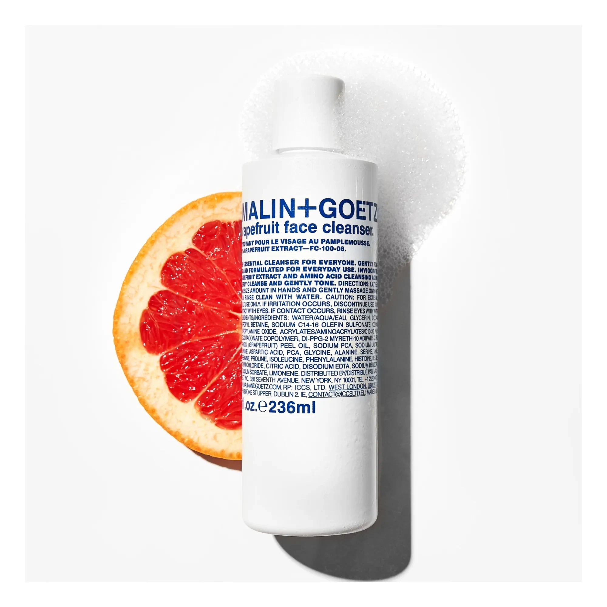 Malin + Goetz - Greyfurt Yüz Temizleyici - 236 ml