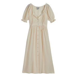 Emile et Ida - Cotton gauze dress | Cream