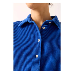 American Vintage - Padow Baumwollhemd | Blau