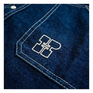 Hundred Pieces - Wayne Denim Shirt | Dark Blue