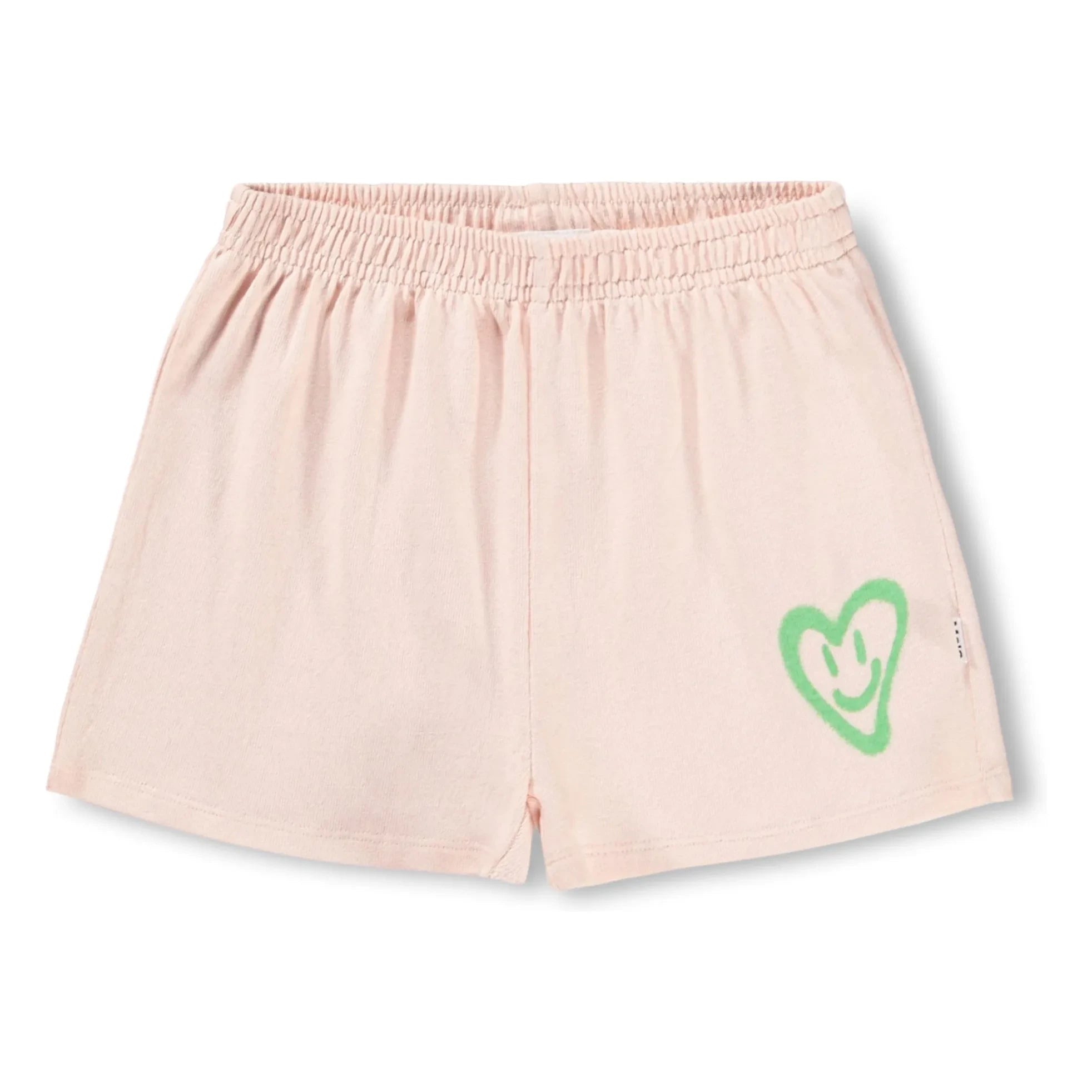 Molo - Akima Herz Bio-Baumwoll-Shorts | Hellrosa