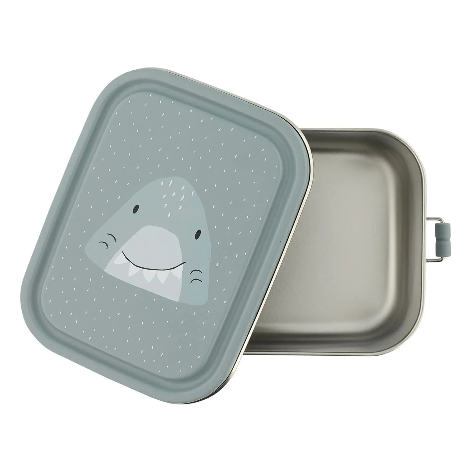Trixie - Mr. Shark Small Lunch Box | Gray Blue