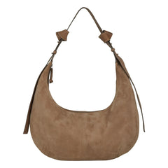 Becksöndergaard - Wildleder-Lona-Tasche | Hafer