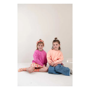 Jenest - Bandana Birds Organik Pamuk | Şeftali