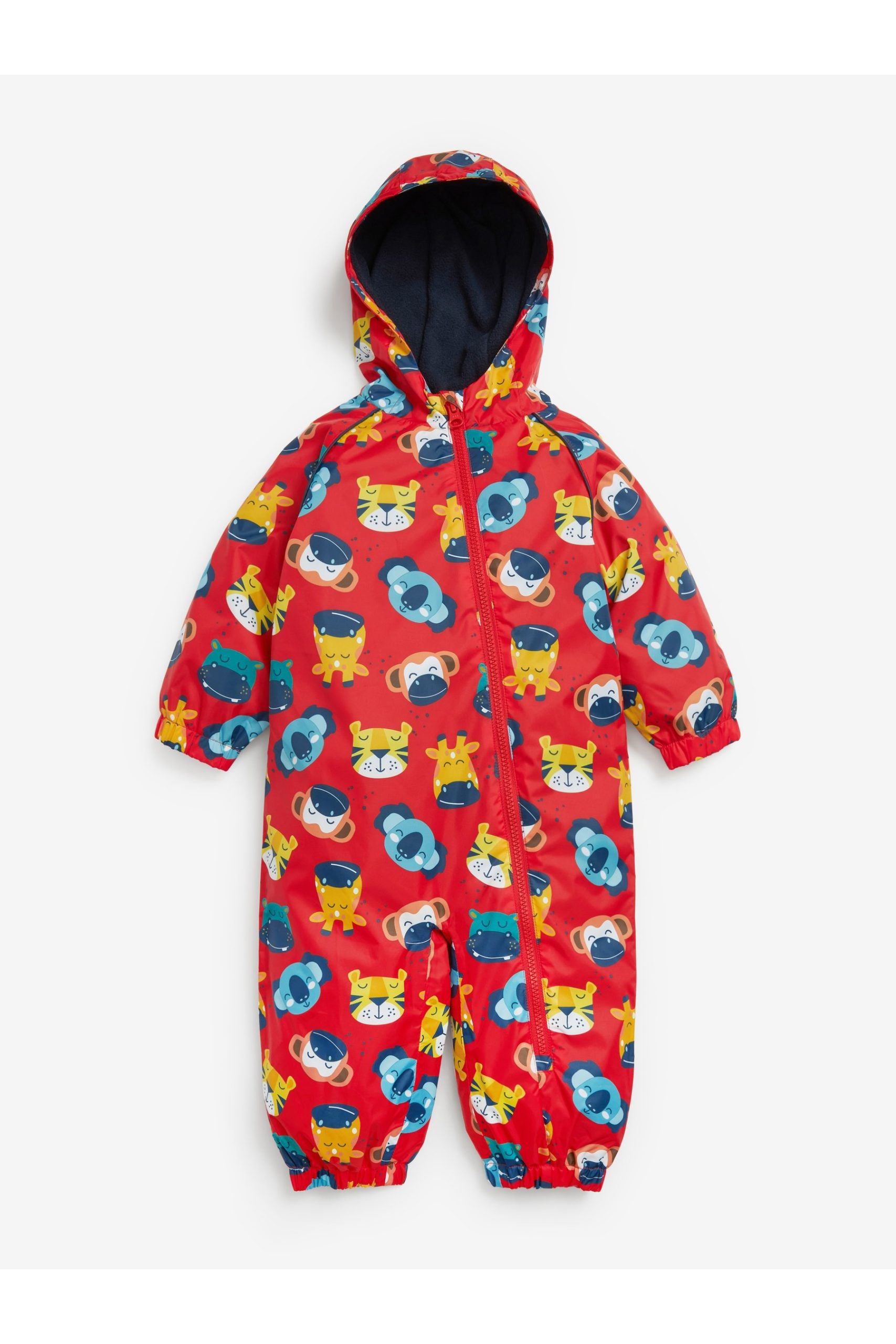 Next - Polar Astarlı Hayvanlar Desenli Çocuk Yağmurluğu - 12-18 Aylık-Dinossi