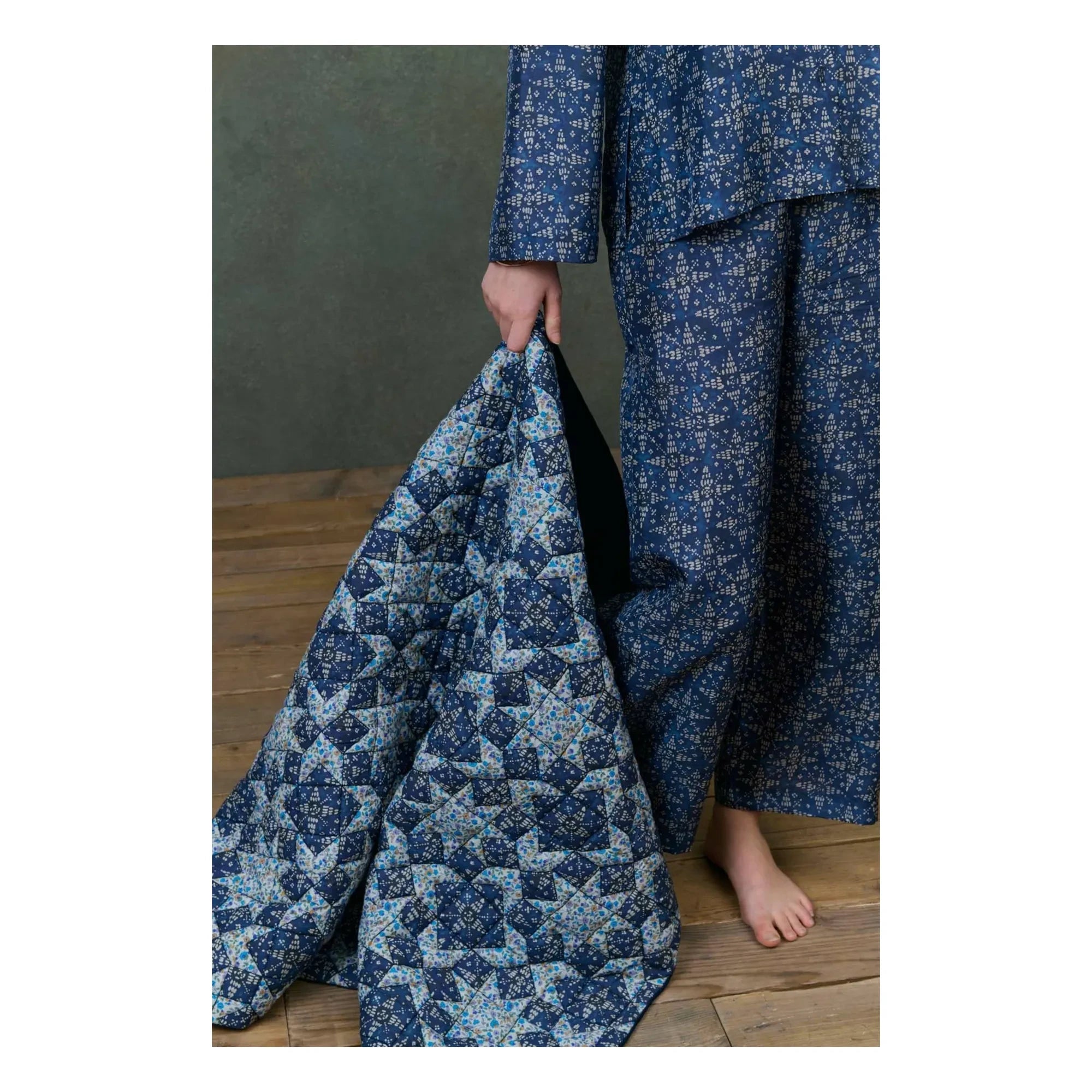 Louise Misha - Organic Cotton Aneka Patchwork Blanket