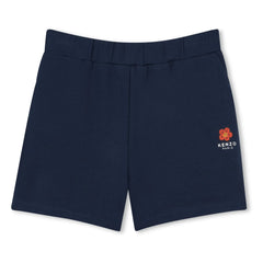 Kenzo - Flower Molton Short Shorts | Navy Blue