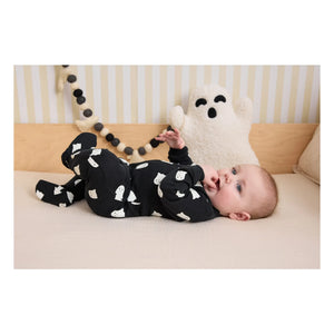 Petit Lem - Biyolüminesans Hayalet Ayaklı Pijama | Siyah