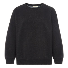Sessùn - Chebbi Benekli Pamuklu Sweatshirt | Siyah