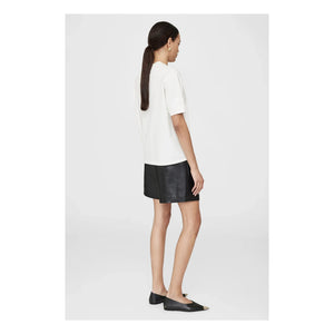Anine Bing - Jaylin Monogram T-Shirt | Elfenbein