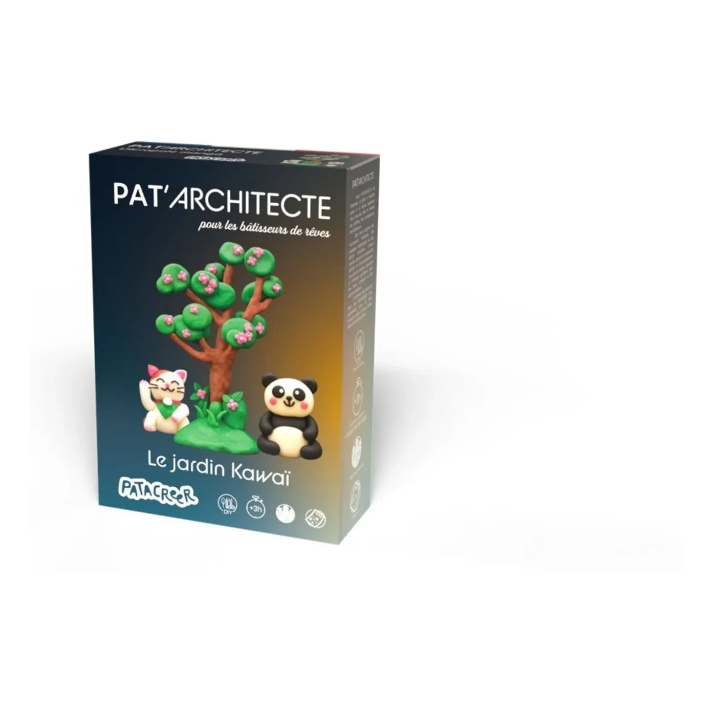 Patacréer - Mon Jardin Kawai Self-hardening Modeling Clay Set