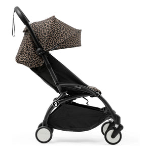 Stokke® - YOYO³ 6+ Bebek Arabası Siyah çerçeve | Leopar