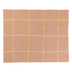 Muskhane - Caro Filz-Teppich | Beige
