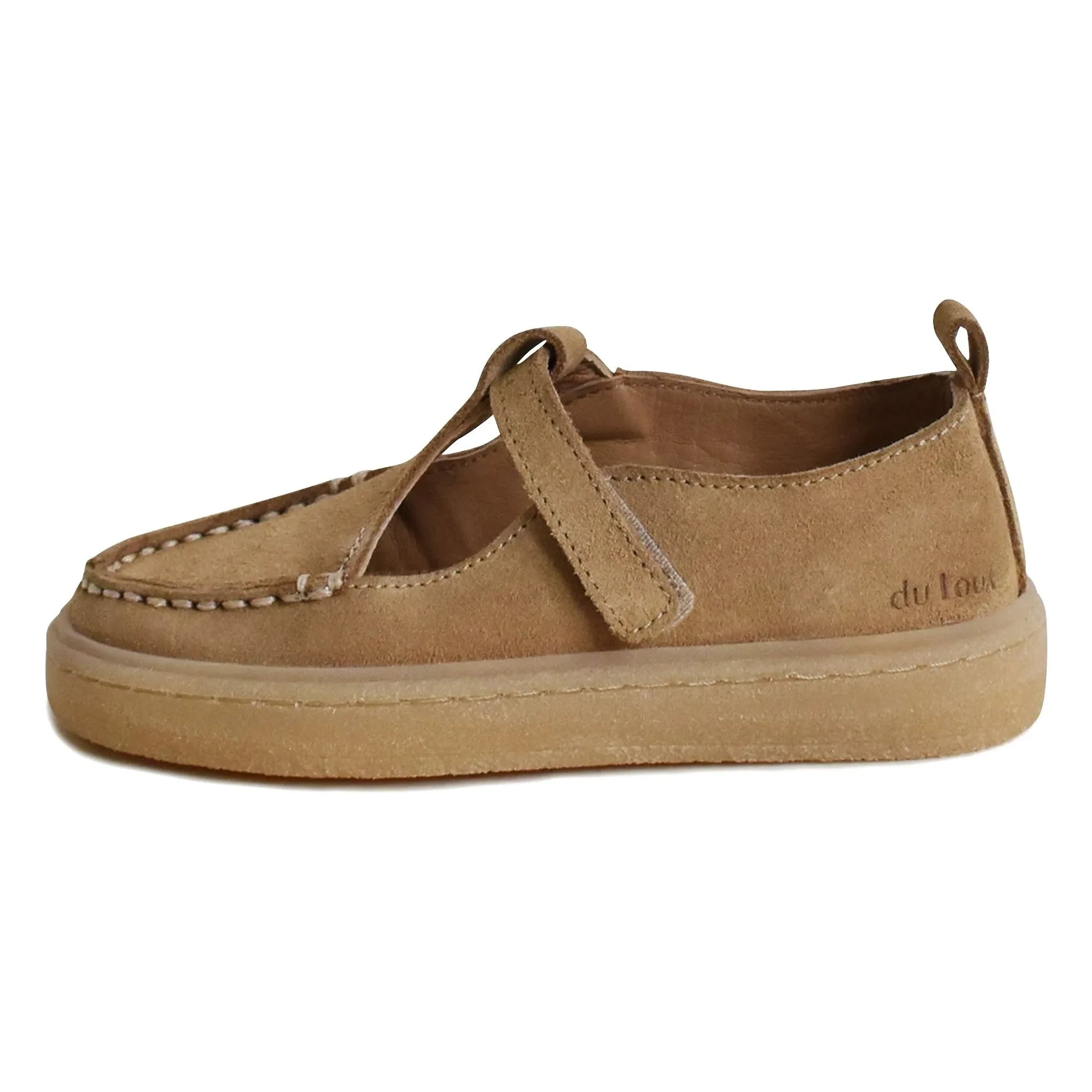 du Loua - Du Tilly Süet Loafer | Kum