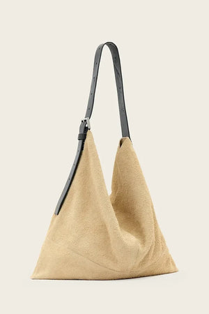 AllSaints ASHA süet kadın hobo çanta