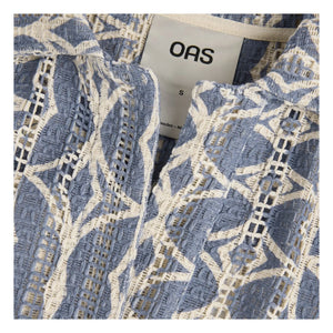 OAS - Gehäkeltes Polokleid von Arko Nuri | Blau