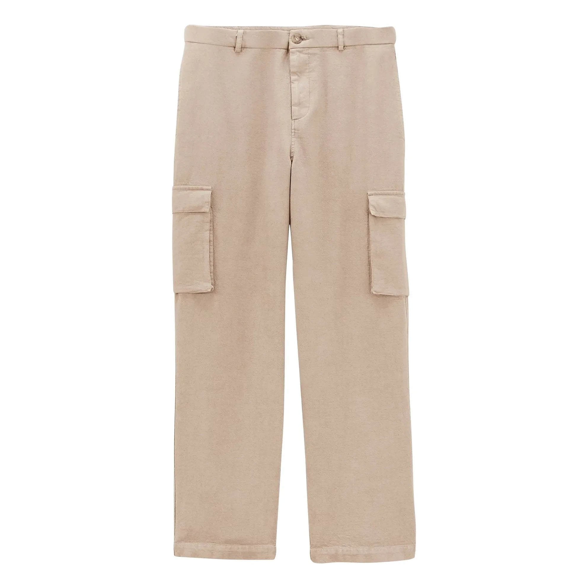 Noyoco - Organic Cotton Cargo Pants | Beige