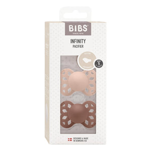 Bibs - Infinity anatomik emzik uçları - 2’li Set | Terracotta