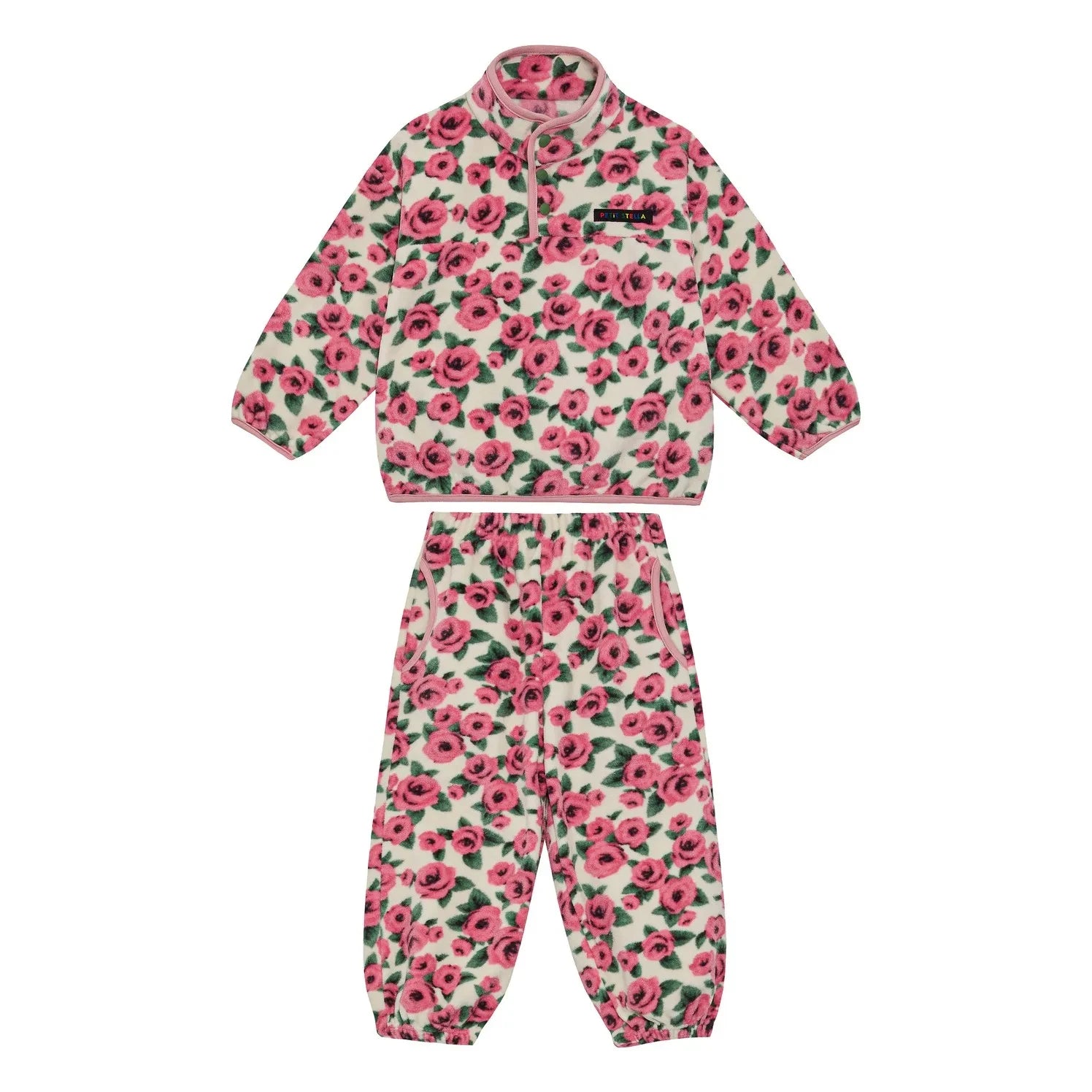 Petit Stella - Roses polar takım | Ecru
