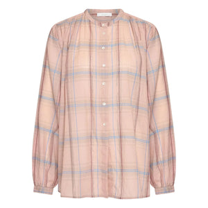 By Bar - Nyka Bio-Baumwollbluse | Altrosa