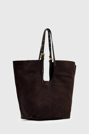 AllSaints kadın süet shopper çanta ARA