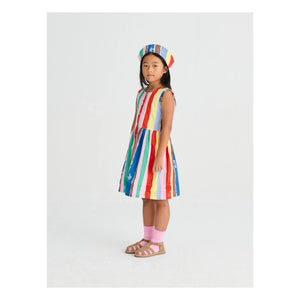True Artist - Striped Dress | Blue