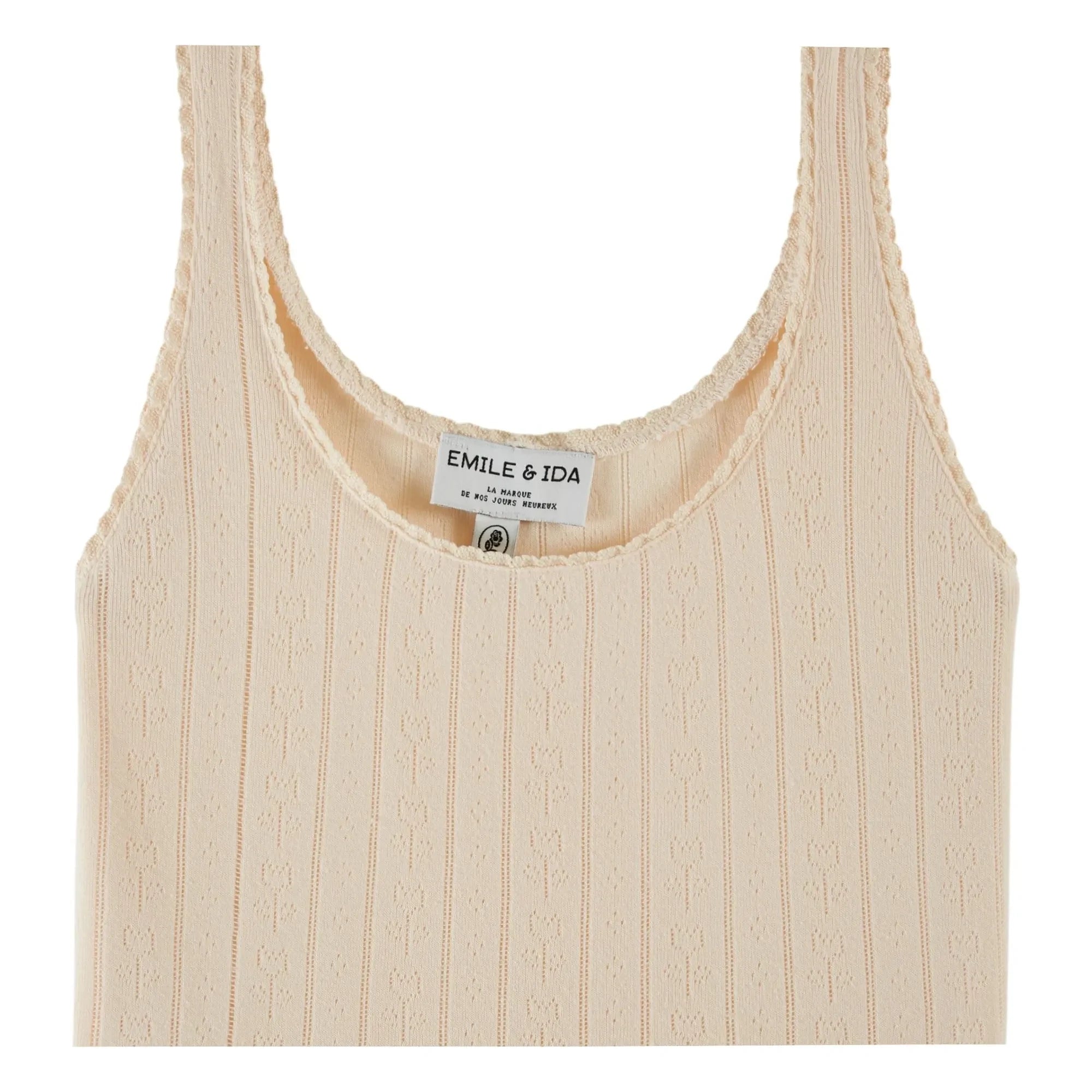 Emile et Ida - Modal-Baumwoll-Body | Creme