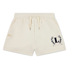 Lacoste - Organic Cotton Jogger Shorts L | Light Yellow