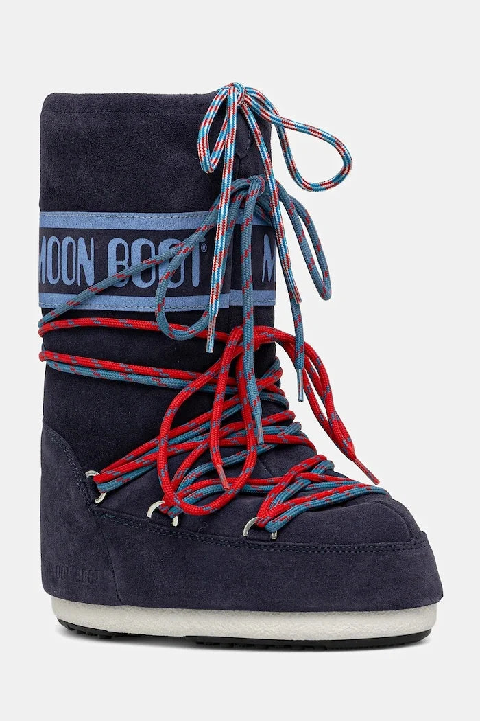 Moon Boot MB ICON SUEDE LACES Çocuk Süet Kışlık Botlar