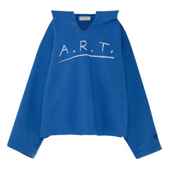 True Artist – Kapuzenpullover N°9 Bio-Baumwolle | Königsblau