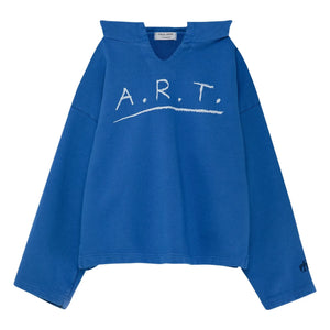 True Artist – Kapuzenpullover N°9 Bio-Baumwolle | Königsblau