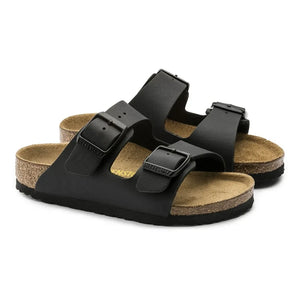BIRKENSTOCK - Arizona nubuk sandalet | Siyah