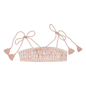 Louis Louise - 2-Piece Ambiguous Vichy Swimsuit | Powder Pink